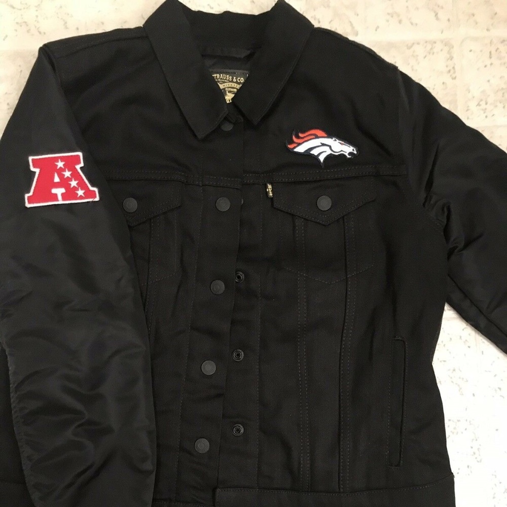 Levi's Womens Denver Broncos Super Bowl 50 Black